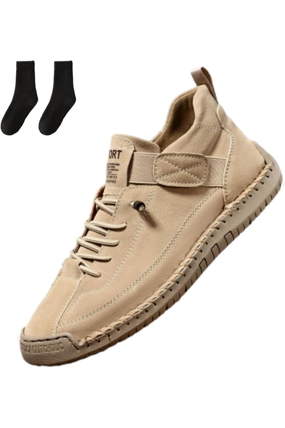 Emiline Comfortable Orthopedic Sneakers, Women's Handmade Leather Comfy Shoes, Men's Soft Comfort Arch Support Boots