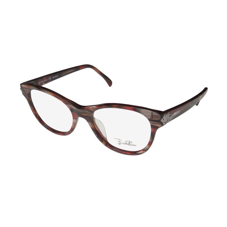 NEW EMILIO PUCCI 2677 WOMENS/LADIES CAT EYE FULL-RIM STRIPED  display picture 2
