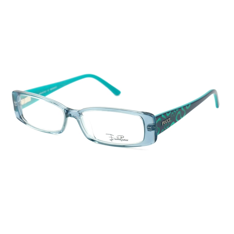 Emilio Pucci Women Eyeglasses EP2655 Clear Blue Turquoise 53  display picture 2