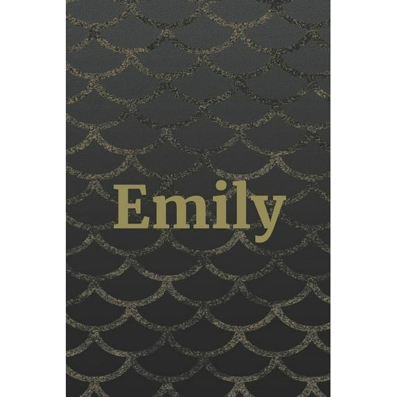 Emily: Black Mermaid Cover & Writing Paper (Paperback)