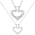 thumbnail image 1 of Emily C Ring Holder Necklace - Sterling Silver Ring Keeper Necklaces - Women & Men Wedding Ring Holder Necklace - Cute Necklace Jewelry for Women, Wife, Nurse, Doctor - Cute Ring Necklace Holder, 1 of 8