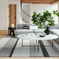 thumbnail image 1 of Portland Plaid Wool Area Rug, 5' x 8', Portland Grey, 1 of 6