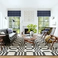 thumbnail image 1 of Hendo Geometric Area Rug, 2' 6" x 8', Runner, Hendo Grey, 1 of 8