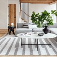 thumbnail image 1 of Rugs USA Hyperion Tasseled Cotton and Wool Area Rug, 8' 6" x 11' 6", Hyperion Ivory, 1 of 7