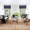 thumbnail image 1 of Rugs USA Oscar Plaid Jute Area Rug, 7' 6" x 9' 6", Oscar Natural, 1 of 8