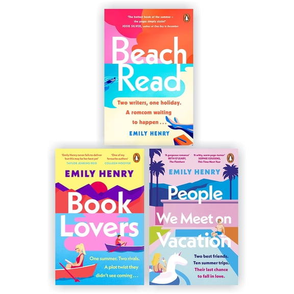 Emily Henry 3 Books Collection Set, (Paperback), English