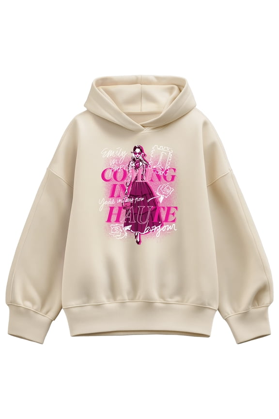 - Coming In Haute Oversized Fleece Hoodie Sweatshirt