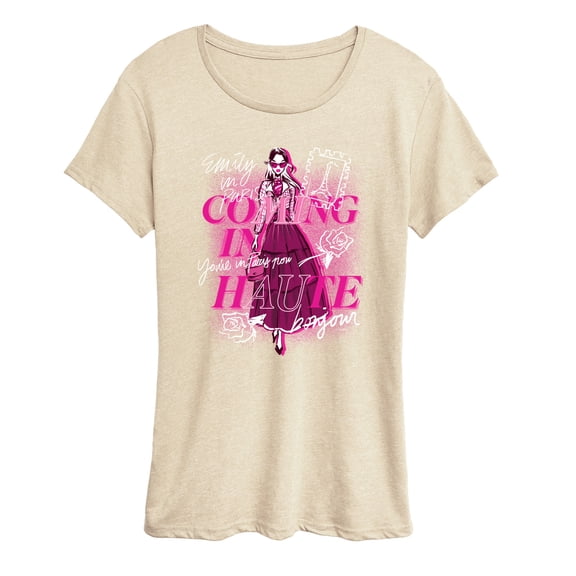 Emily In Paris - Coming In Haute - Women's Short Sleeve Graphic T-Shirt