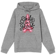 thumbnail image 1 of Emily In Paris Stylized Text Art Long Sleeve Black Adult Hooded Sweatshirt-XXL, 1 of 1