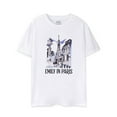 thumbnail image 1 of Emily In Paris Womens White Short Sleeved T-Shirt, 1 of 5