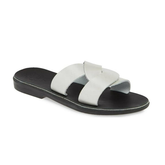 Emily - Leather Crossover Strap Sandal | Womens Sandals