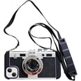thumbnail image 1 of Emily in Paris Phone Case for iPhone 14 Cute 3D Vintage Camera Phone Case with Lanyard Adjustable Shoulder Strap Unique Cool Silicone PC Case for iPhone 14 Girls Women Black, 1 of 8
