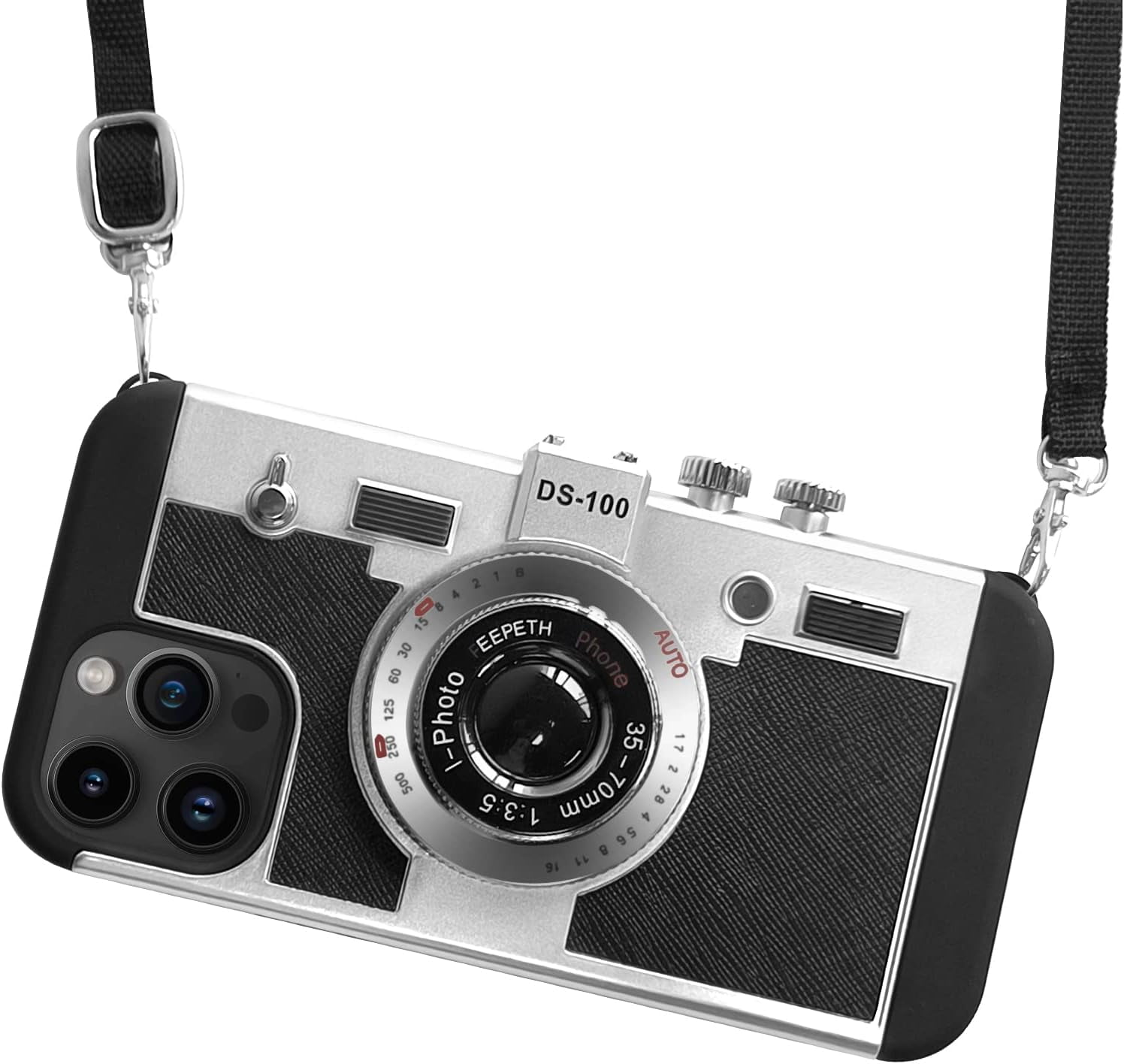 Emily Em Paris 3D Vintage Camera Design Case Para Samsung Galaxy S21