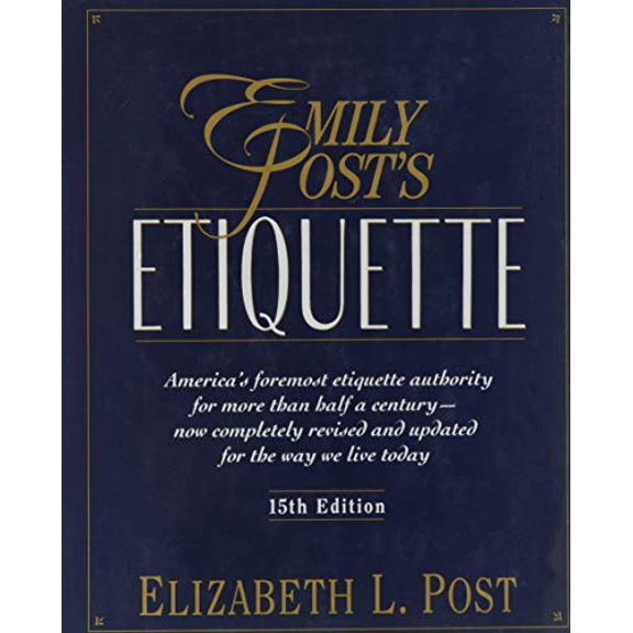 Pre-Owned Emily Post's Etiquette (Thumb Indexed) (Hardcover) 0062700286 9780062700285