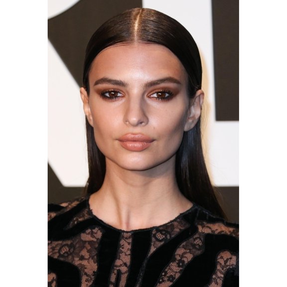 Emily Ratajkowski In Attendance For Tom Ford Autumn/Winter 2015 Womenswear Collection Photo Print