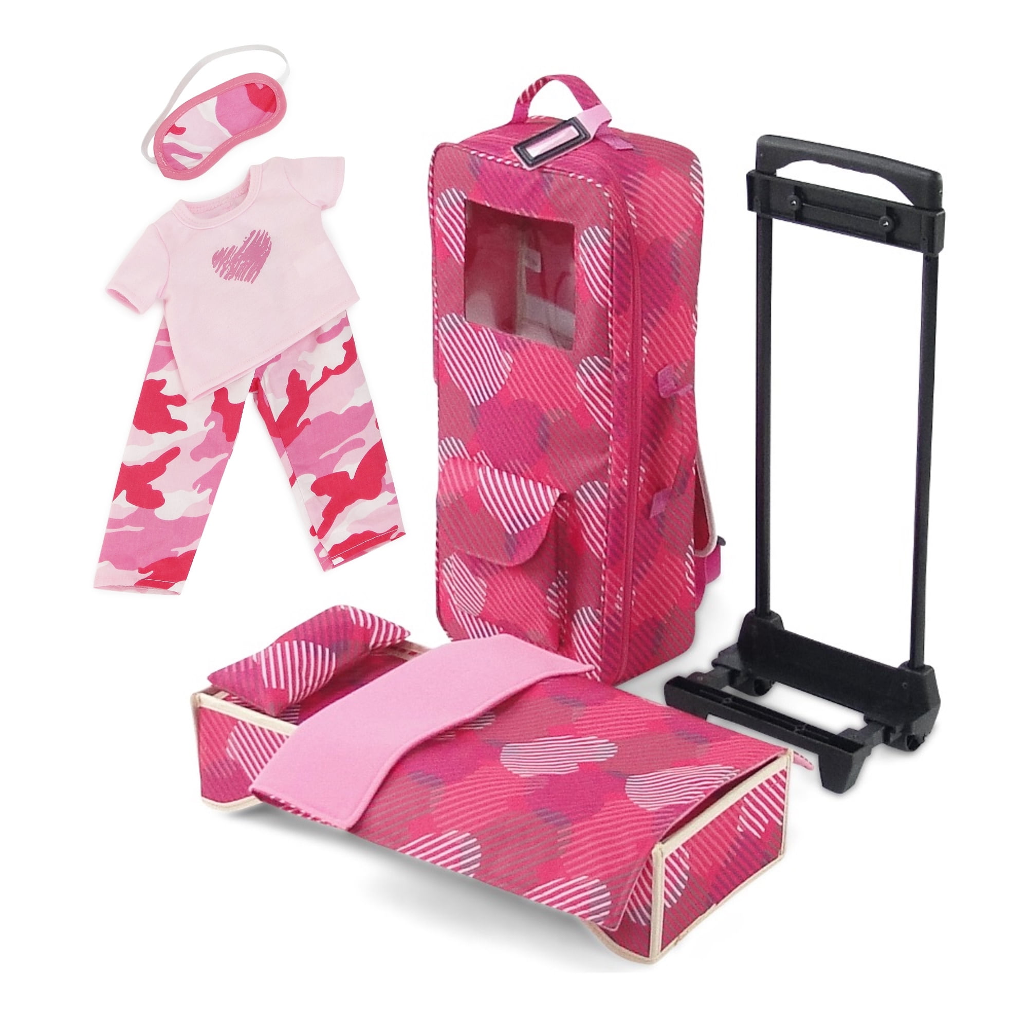 Emily Rose 18 Inch Doll Accessories Travel Carrier Backpack Case