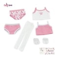 thumbnail image 1 of Emily Rose 18 Inch Doll Clothes Value Pack Doll Underwear Set, 6 Piece, 1 of 9