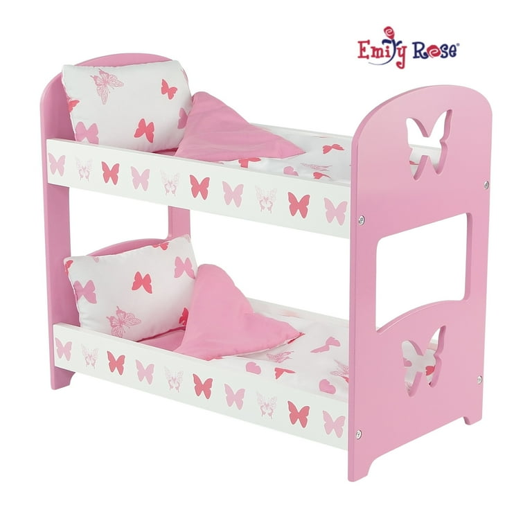 Emily Rose 18 inch Doll Bed 18 inch Doll Bunk Bed Furniture with