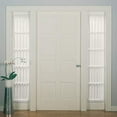 Emily Sheer Voile Rod Pocket Door Sidelight Curtain Panel, 28 x 72