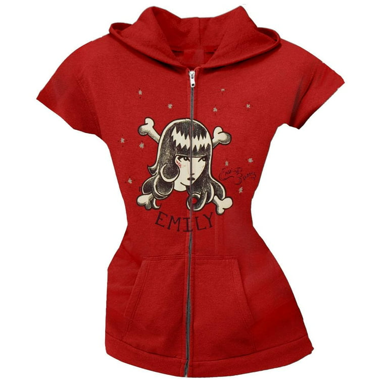 Emily The Strange Poison Juniors Hoodie