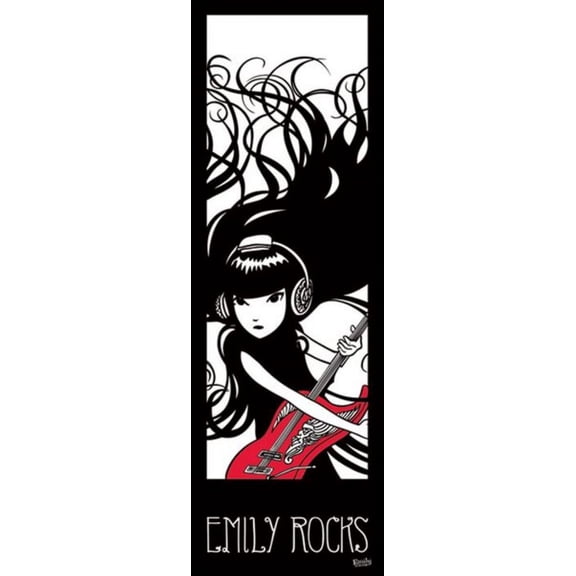 Emily The Strange - Rocks - Door Poster (12 x 36)