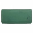 thumbnail image 1 of Emily Womens Luxury Wallet in Calfskin Leather, Turquoise, 1 of 1