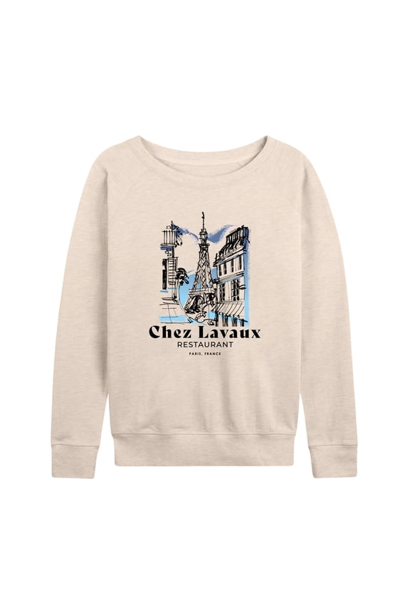 - Chez Lavaux - Women's French Terry Long Sleeve Pullover