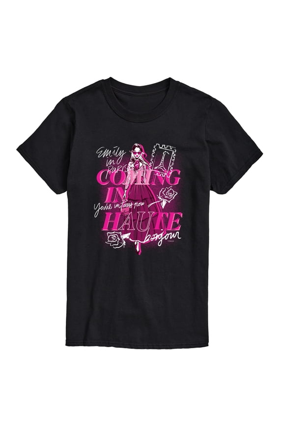 - Coming In Haute - Men's Short Sleeve Graphic T-Shirt