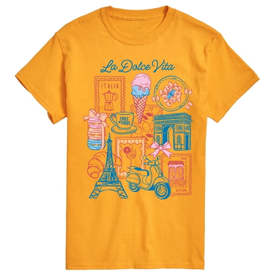 Emily in Paris - Emily In Paris Collage - Men's Short Sleeve Graphic T-Shirt