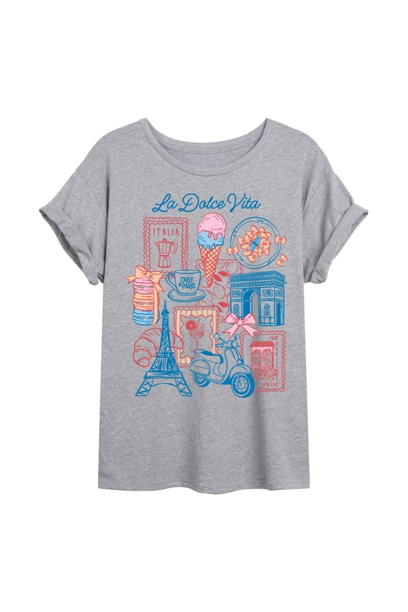 - Emily In Paris Collage - Women's Graphic T-Shirt
