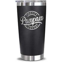 Emily's Best Pawpaw Ever Tumbler - Father's Day & Birthday Gift - Grandpa's New Pawpaw Gift
