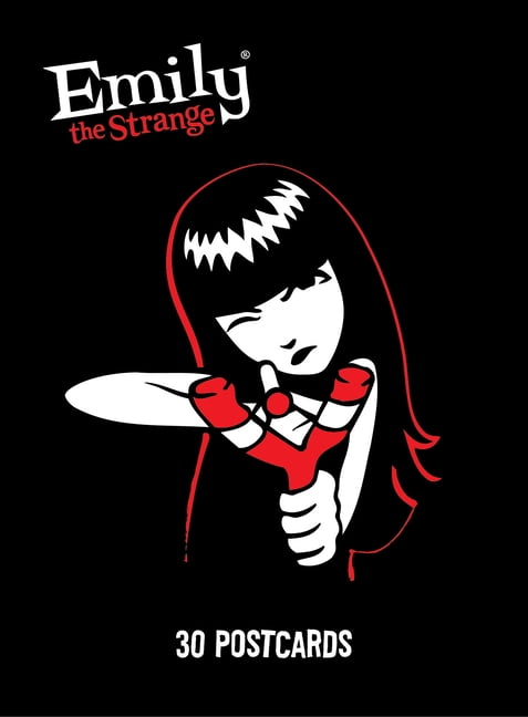 Emily the Strange Emily the Strange: 30 Postcards, (Hardcover)