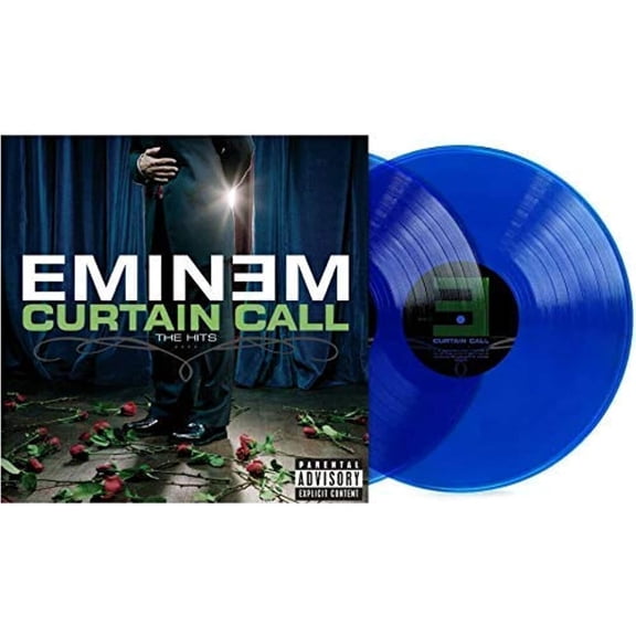 Eminem - Curtain Call - Greatest Hits Translucent Blue Vinyl - LP