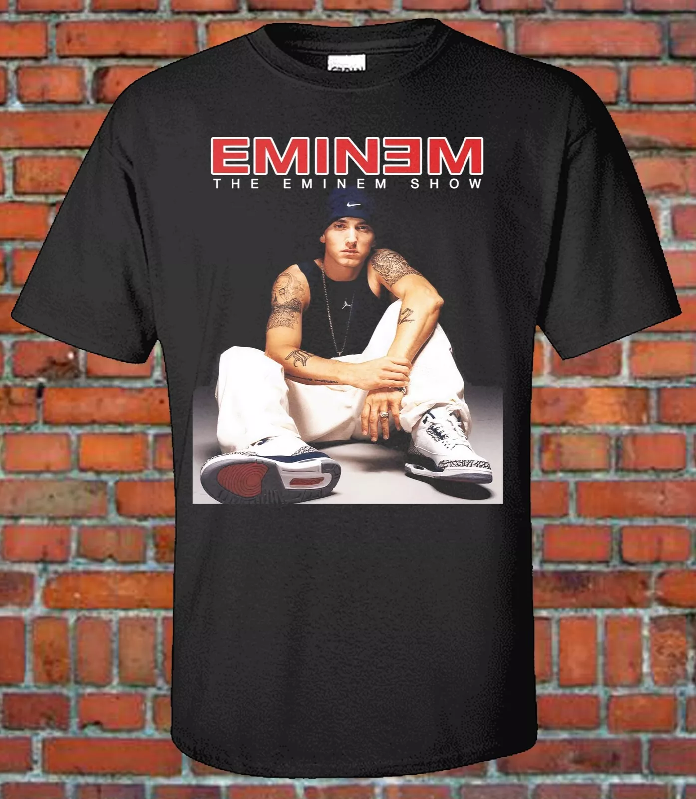 Eminem Graphic T Shirt Hip Hop Legend D12 Slim Shady Walmart