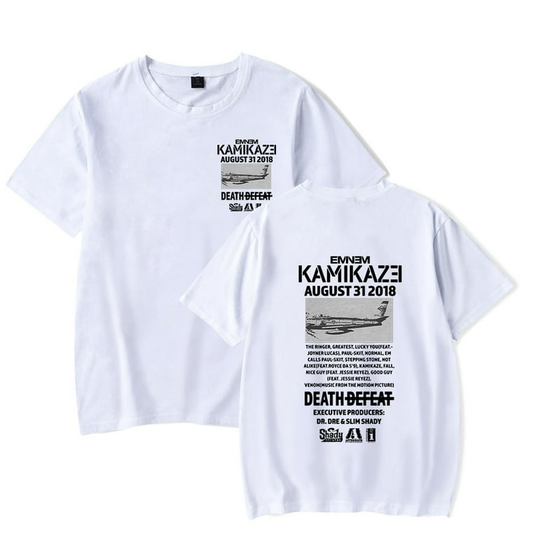 Eminem Kamikaze Vintage Album Merch T Shirt Tee Cosplay Men Women Summer Sweatshirt Short Tshirt Top