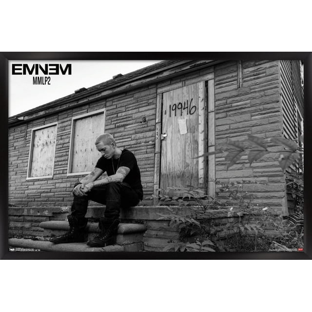 Eminem - LP 2 Wall Poster, 22.375" x 34", Framed
