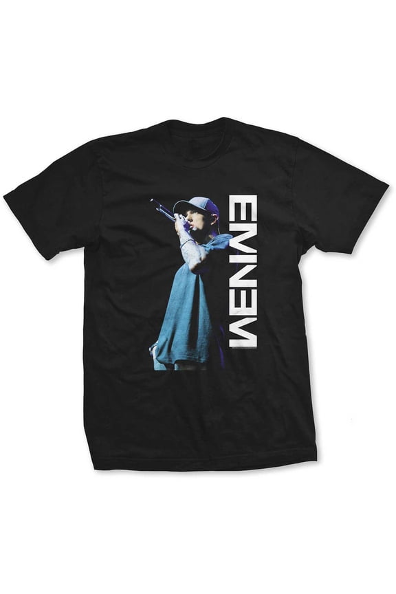 Eminem Ladies T-Shirt: Mic. Pose (X-Large)