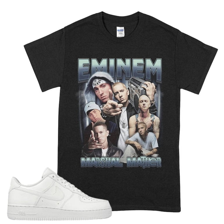 Eminem Slim Shady Retro T Shirt, Vintage Bootleg Detroit 8 Mile 