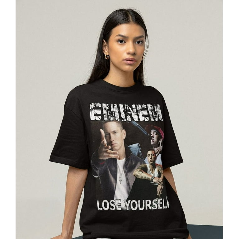 EMINEMシャツ Eminem The Marshall Mathers LP 00s White Short Sleeve Unisex