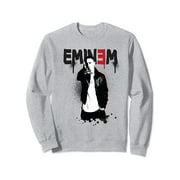 Eminem Sweatshirt Sprayed Up Printed Logo Fashion gray Color 2022 New Women Men Round Collar Pullovers