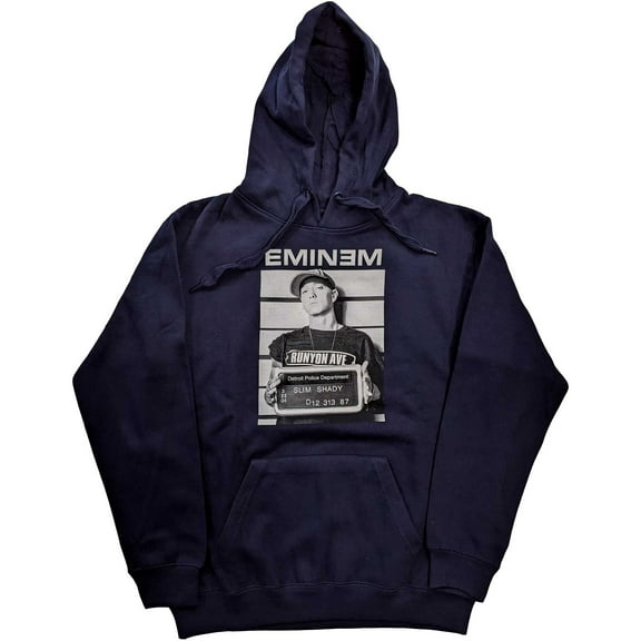 Eminem Unisex Pullover Hoodie Sweatshirt Arrest (Large)