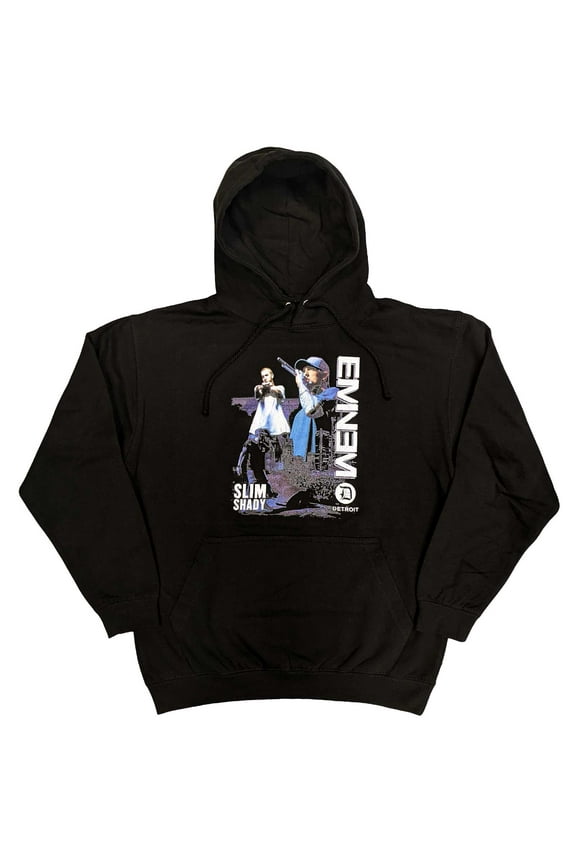Eminem Unisex Pullover Hoodie Sweatshirt Detroit (XX-Large)