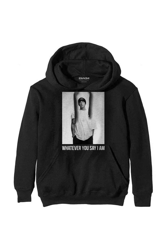 Eminem Unisex Pullover Hoodie Sweatshirt Whatever (X-Large)
