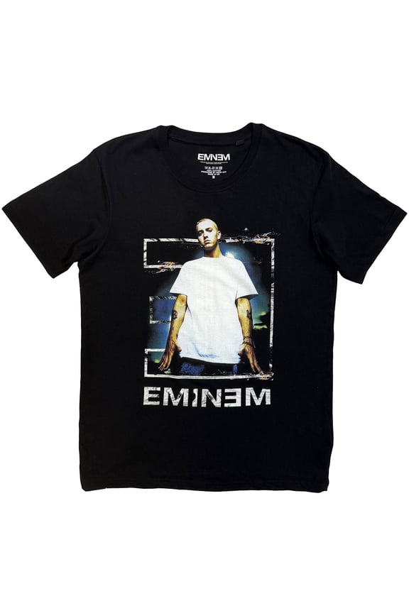 Eminem Unisex T-Shirt: Eminem Pose (Black)
