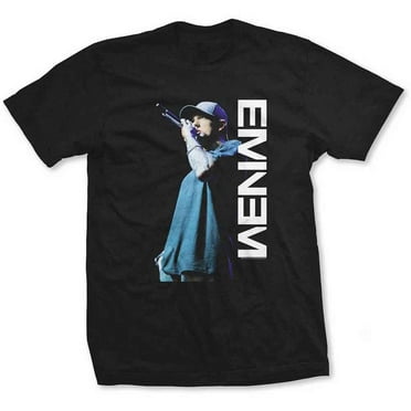 Eminem Unisex T-Shirt Mic. Pose (X-Large)