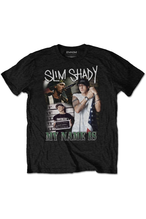 Eminem Unisex T-Shirt My Name is Homage (Small)