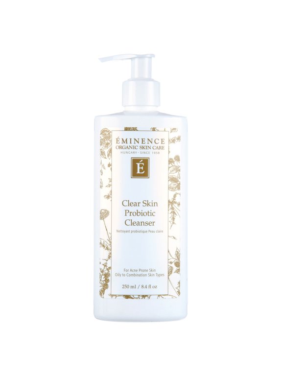 Eminence Clear Skin Probiotic Facial Cleanser, Face Wash for All Skin Types, 8.4 Oz