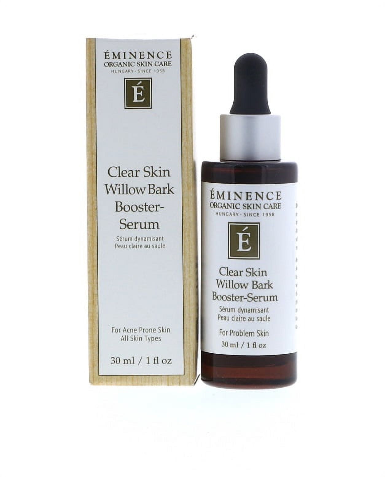 Eminence Organic Skin Care Clear Skin Willow Bark Booster-Serum 1oz