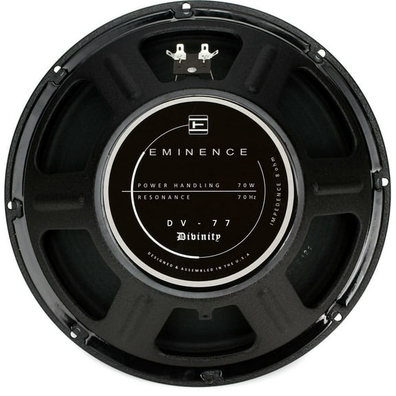 Eminence 12" Mick Thompson Signature 70 Watt 8 Ohm Guitar Speaker - DV-77