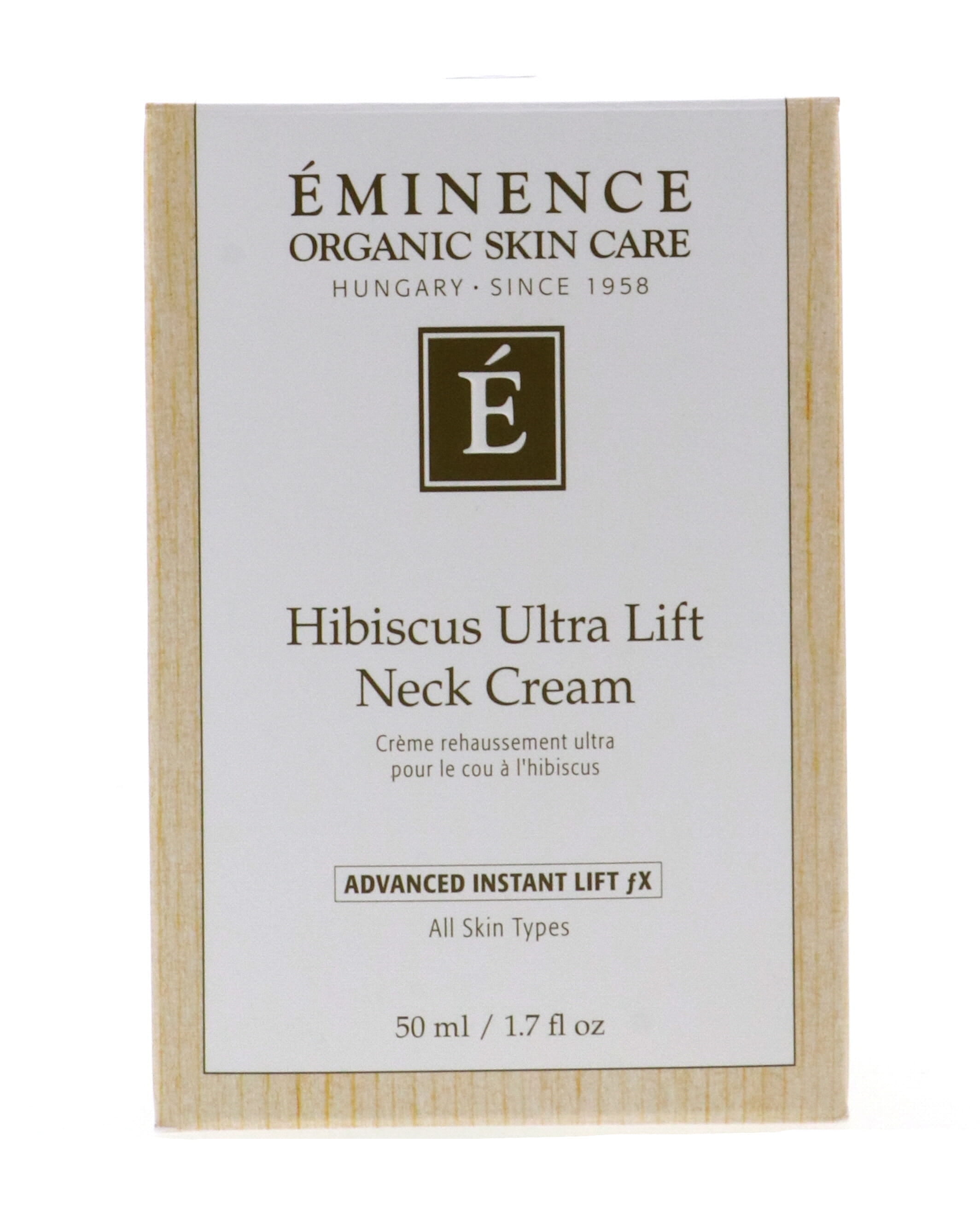 Eminence Organic Skin Care Hibiscus Ultra Lift Neck Cream, 1.7 oz